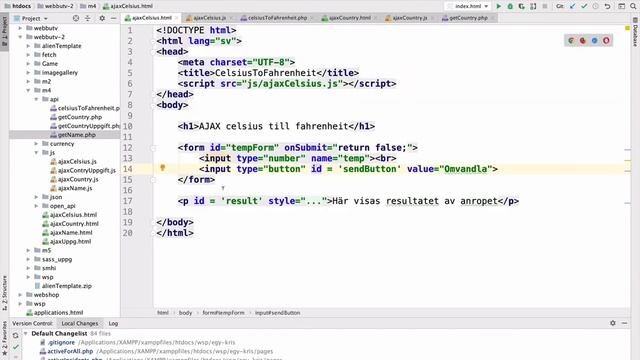 AJAX, API och JSON смотреть онлайн