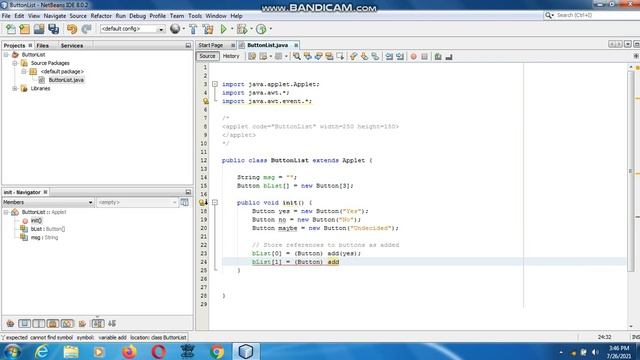 Java the complete Reference Ninth Edition (Chapter 26) Example (3) Handling Buttons Example 2 смотреть онлайн