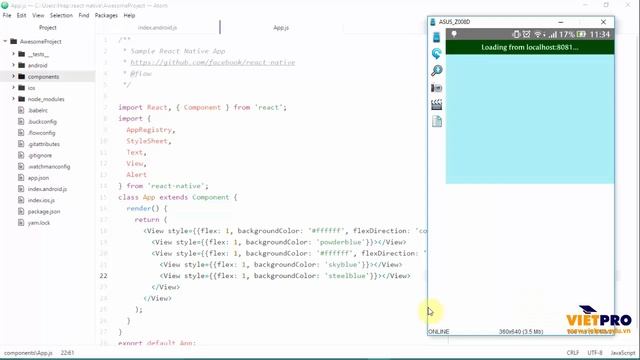 REACT NATIVE 13 - Làm Giao Diện Ứng Dụng Count Down Timer смотреть онлайн