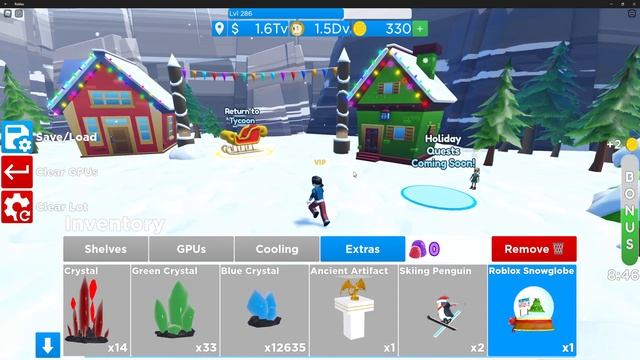 Exciting Update - Winter Wonderland - Dogecoin Mining Tycoon [Roblox] смотреть онлайн
