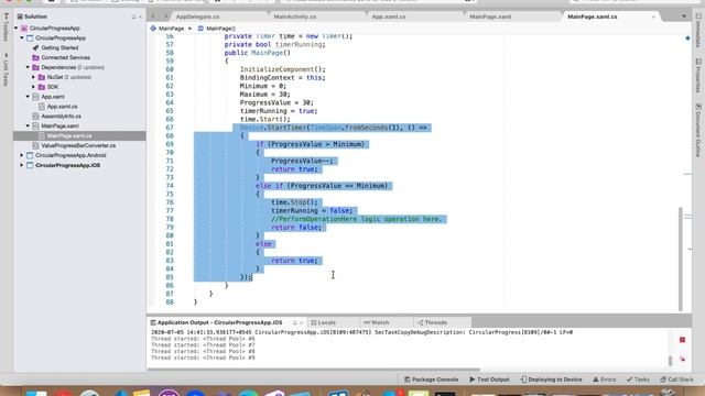 Xamarin Forms Progress Ring with Counter смотреть онлайн