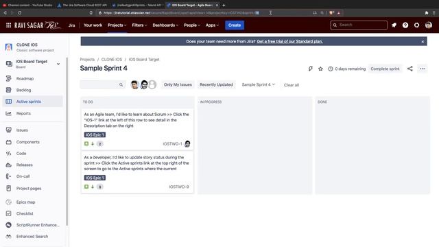 Jira REST API - Get Sprint Issues смотреть онлайн