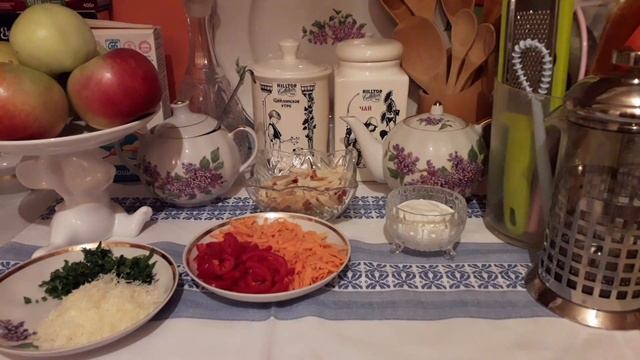 ПРОСТОЙ И ВКУСНЫЙ САЛАТ ИЗ ЯБЛОК ! ВИТАМИННЫЙ САЛАТ ! смотреть онлайн