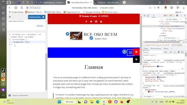 26 WordPress часть 04 смотреть онлайн