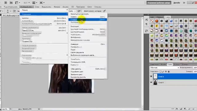 Замена лица в Photoshop смотреть онлайн