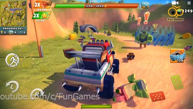 Zombie safari Mission VALLEY Gameplay 100% Completed part 3 смотреть онлайн
