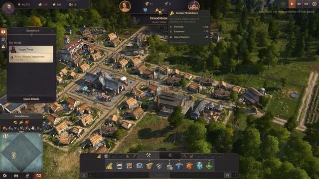ОЧЕНЬ КРАСИВАЯ ЭКОНОМИЧЕСКАЯ СТРАТЕГИЯ - Anno 1800 / Первое погружение смотреть онлайн