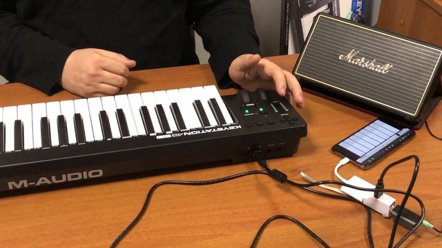 Миди клавиатура M-Audio Keystation 49 MK3 смотреть онлайн