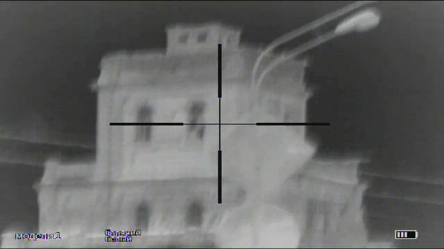 Картинка тепловизионного прицела GUIDE TS 450