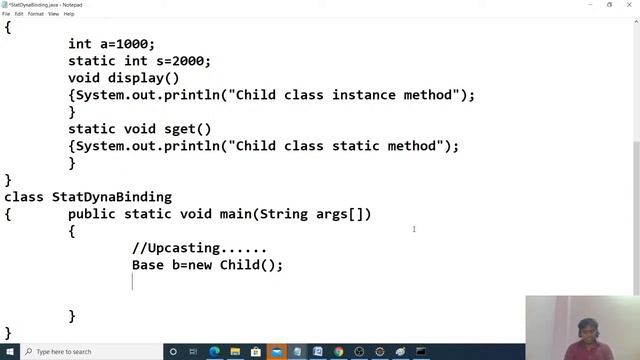 48. Core Java @ Free in Telugu, Static & Dynamic Binding смотреть онлайн