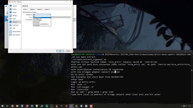 Building NiceOS on Windows machine using WSL2 (Ubuntu) with target extracting/running in VirtualBox смотреть онлайн