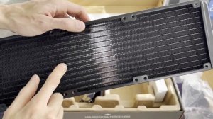 Система водяного охлаждения Thermalright Frozen Fusion 360 Black распаковка