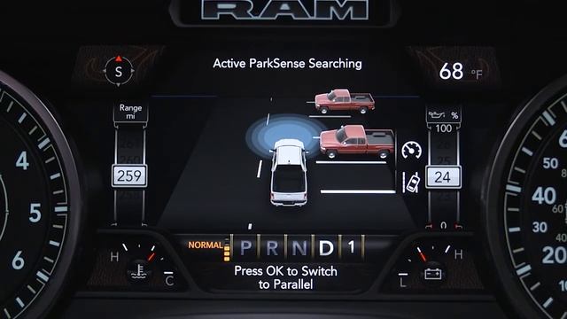 ParkSense® Active Park Assist | How To | 2022 Ram 1500 DT смотреть онлайн