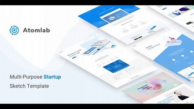 Atomlab - Multi-Purpose Startup Sketch Template | Themeforest Website Templates and Themes смотреть онлайн
