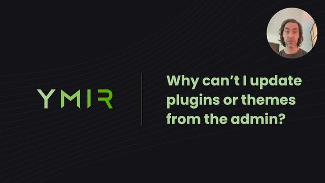 Why can't I update plugins or themes from the WordPress admin? смотреть онлайн