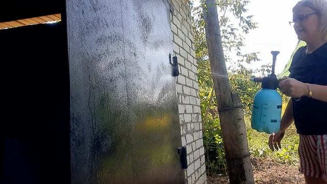 крашу ворота у гаража смотреть онлайн