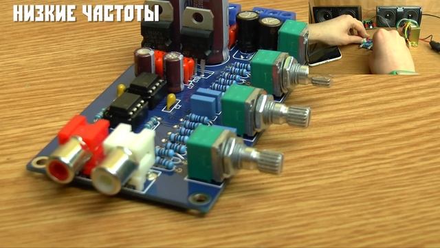 #27 Радио конструктор из Китая, Предварительный усилитель с темброблоком NE5532 смотреть онлайн