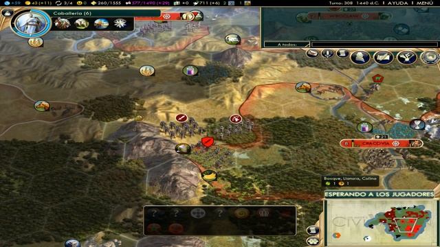 Civ 5: Brave New World Multiplayer Gameplay Español - Polonia #18 смотреть онлайн