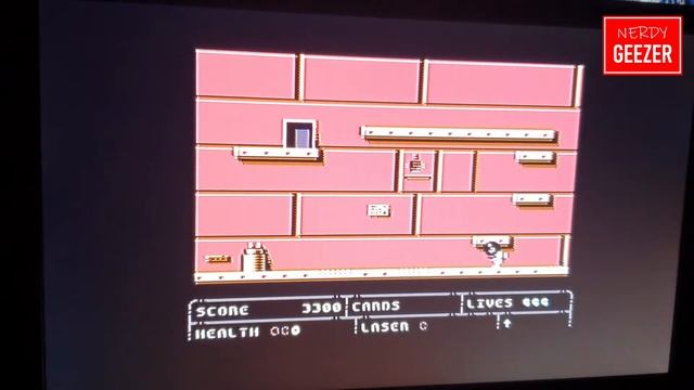 C64 homebrew game 'Space Trip 2086' смотреть онлайн