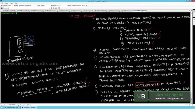 NSX-T 2.1 Part 13: Uplink Profiles in NSX-T смотреть онлайн