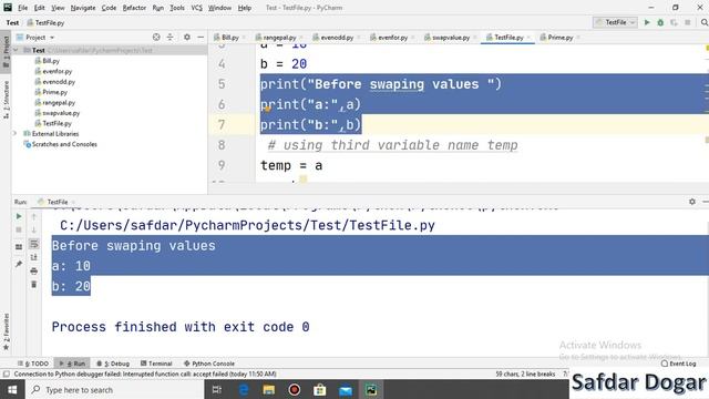 Python Program to Swap Two Number With and Without Using Third Variable | Python Programming смотреть онлайн