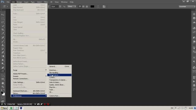 Как поставить русский язык в проге "Photoshop CS6" смотреть онлайн