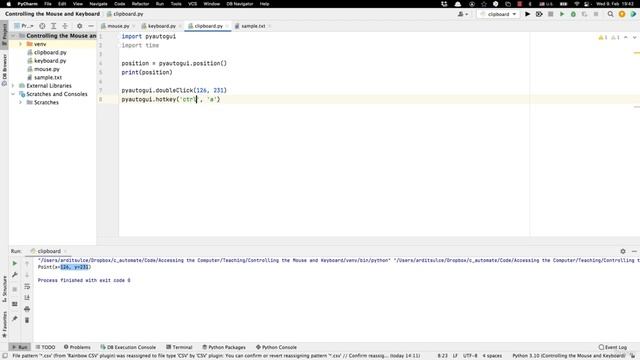 Accessing the Clipboard Text | Automate Everything with Python смотреть онлайн