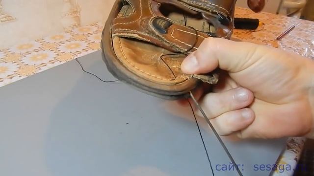 Как шить сапожным шилом смотреть онлайн