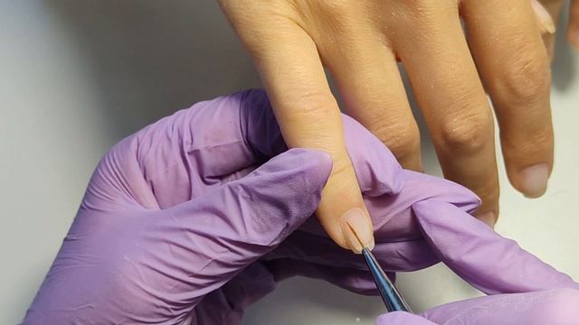 Маникюр на клиенте?жидкая фольга?наклейки ?#маникюрнаклиенте #юлианатом