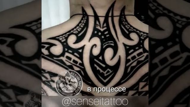 Татуировка на всю спину полинезия смотреть онлайн