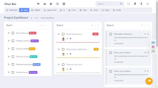 Chat bot Responsive Bootstrap 5 Admin Template with Light LTR Theme смотреть онлайн