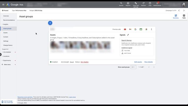 Google Ads Performance Max Search Themes смотреть онлайн