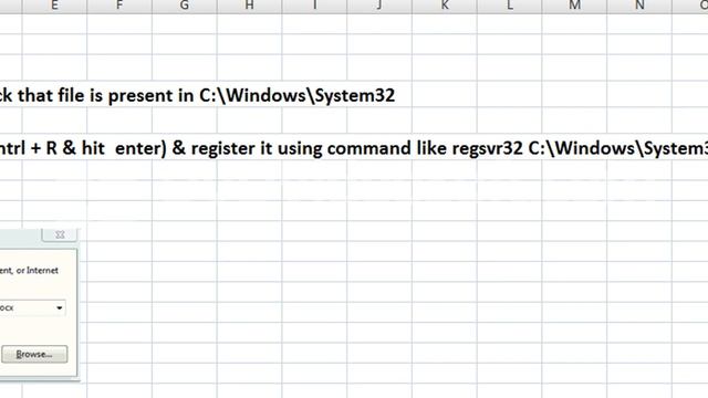 component 'MSWINSCK OCX' or one of its dependencies not correctly registered a file is missing смотреть онлайн