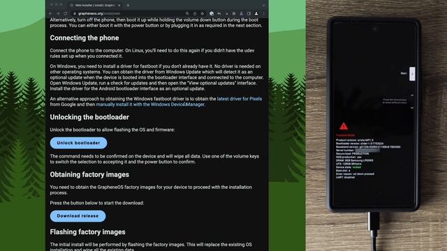 How to install GrapheneOS on Google Pixel 6 (Pixel 6 Pro) | DeGoogled Phone смотреть онлайн