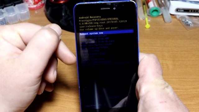 Сброс настроек и пароля Prestigio PSP3510DUO смотреть онлайн