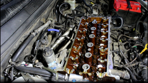 Замена маслосъемных колпачков на двигателе на Chevrolet Epica Шевроле Эпика 2006 года 2часть