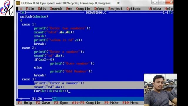 Lecture-9 Switch case | C language in Hindi |C with new updates of 2020 | sunami shiv tech смотреть онлайн