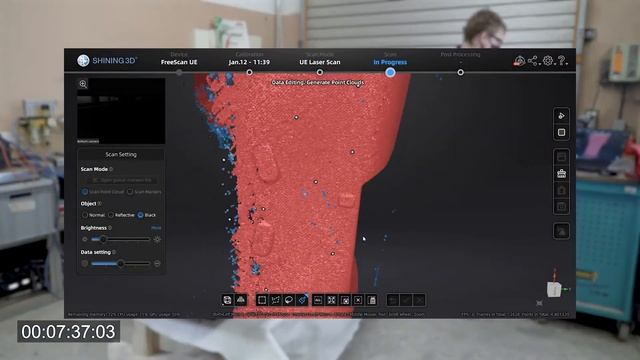 Scanner 3D de Metrologia | FreeScan UE смотреть онлайн