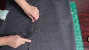 Как обработать шлицу на юбке - Юбка на подкладе шлица - Шью сама - Шью дома