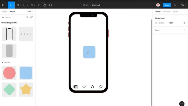 Let's build simple UI using Components and Instance in Figma | Figma components tutorial смотреть онлайн