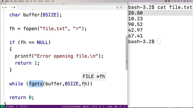 Compute Average Of Numbers In A File | C Programming Example смотреть онлайн