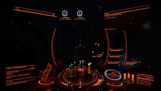Elite Dangerous - Bounty Hunting 1 - Let's Play смотреть онлайн