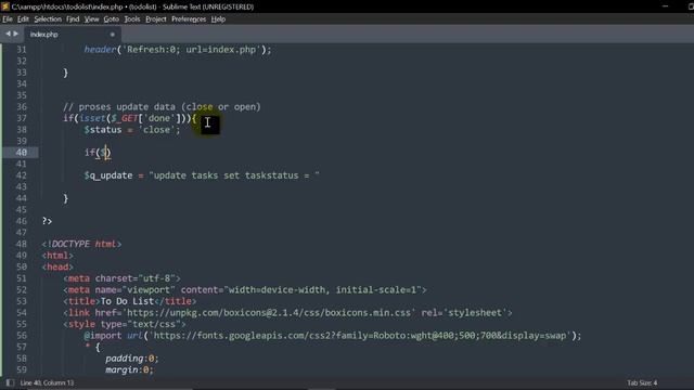 Membuat To Do List dengan PHP dan MySQL | #part2 Finish (CRUD) смотреть онлайн