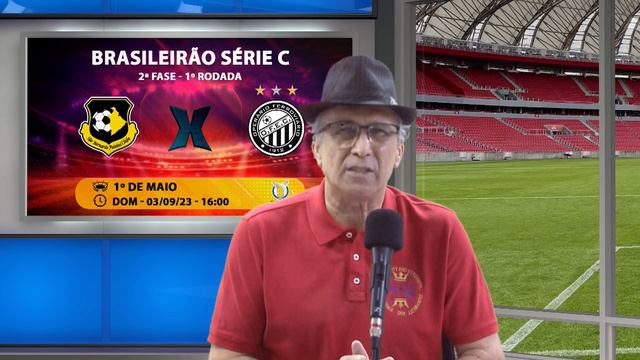 PALPITES BRASILEIRÃO SERIE C - 2º FASE - 1ºRODADA - Com Juninho Fonseca de Olho no Lance смотреть онлайн