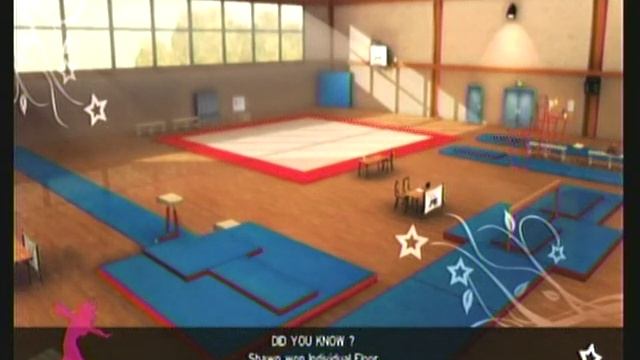 Wii Workouts - Shawn Johnson Gymnastics - Creating Uneven Bars Routine смотреть онлайн