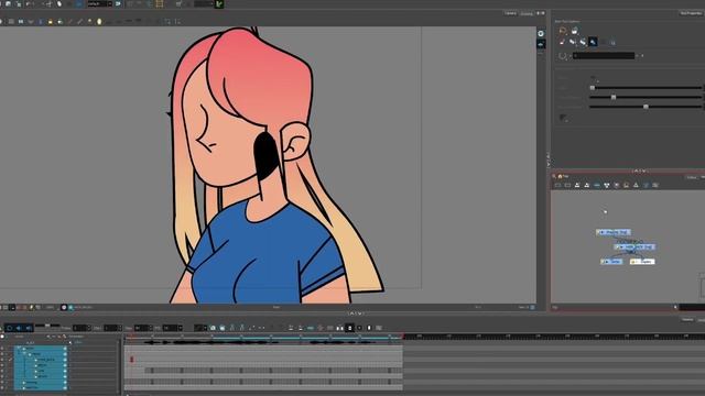Как легко подготовить персонажа к анимации (Motion Tweening) в Toon Boom Harmony смотреть онлайн