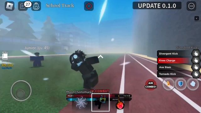 Roblox Kaizen (Divergent Kick)Fighting style Showcase! (Jujutsu Kaisen) смотреть онлайн
