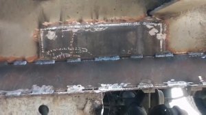 Ремонт трещины рамы полуприцепа. Нижний Новгород РФ. d-tolik 26.07.20