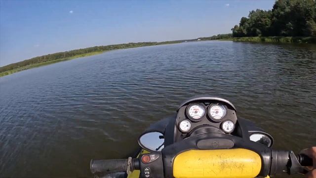 Завидово на гидроцикле BRP XP 1998 года / Конаково смотреть онлайн