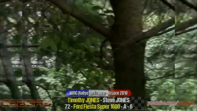 Ford Fiesta Super 1600 - Timothy JONES - WRC - 2010 - France Alsace + Steve JONES смотреть онлайн